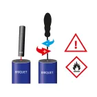 BRIQUET TEMPETE FLASHMER BLEU