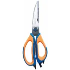21 CM STAINLESS STEEL TAIL-CUTTING AND SCALING SCISSORS