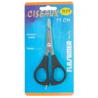 11 CM CURVED HAIR CUTTING SCISSORS, STAINLESS STEEL