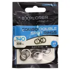 COMBO SPLIT DOUBLE RING