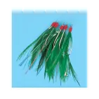 PLUMES DE MER FILAMENTS - 5 HAMEÇONS N° 2/0