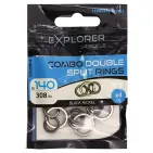 COMBO SPLIT DOUBLE RING