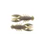 XZL-38323 Green Pumpkin Blue Flakes - 6.5 cm