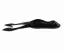 ABWX85501 Black - 10 cm