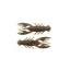 XZL-38310 Green Pumpkin Black Flakes - 6.5 cm