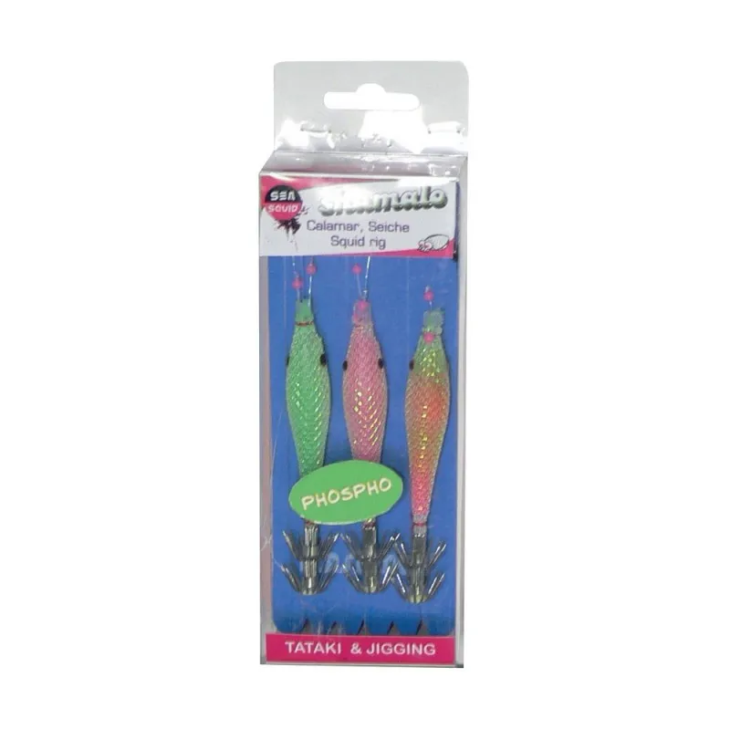 BAS DE LIGNE 3 TURLUTTE SHAMALO 6 cm