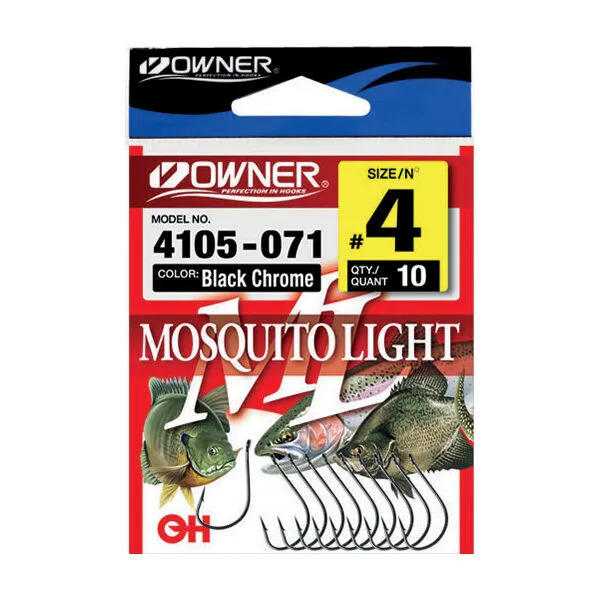 4105 MOSQUITO LIGHT BLACK CHROME OWNER