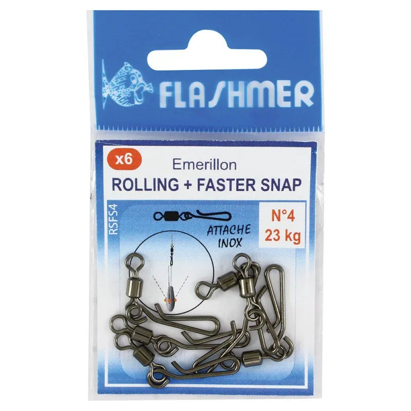 ROLLING SWIVEL + FASTER SNAP
