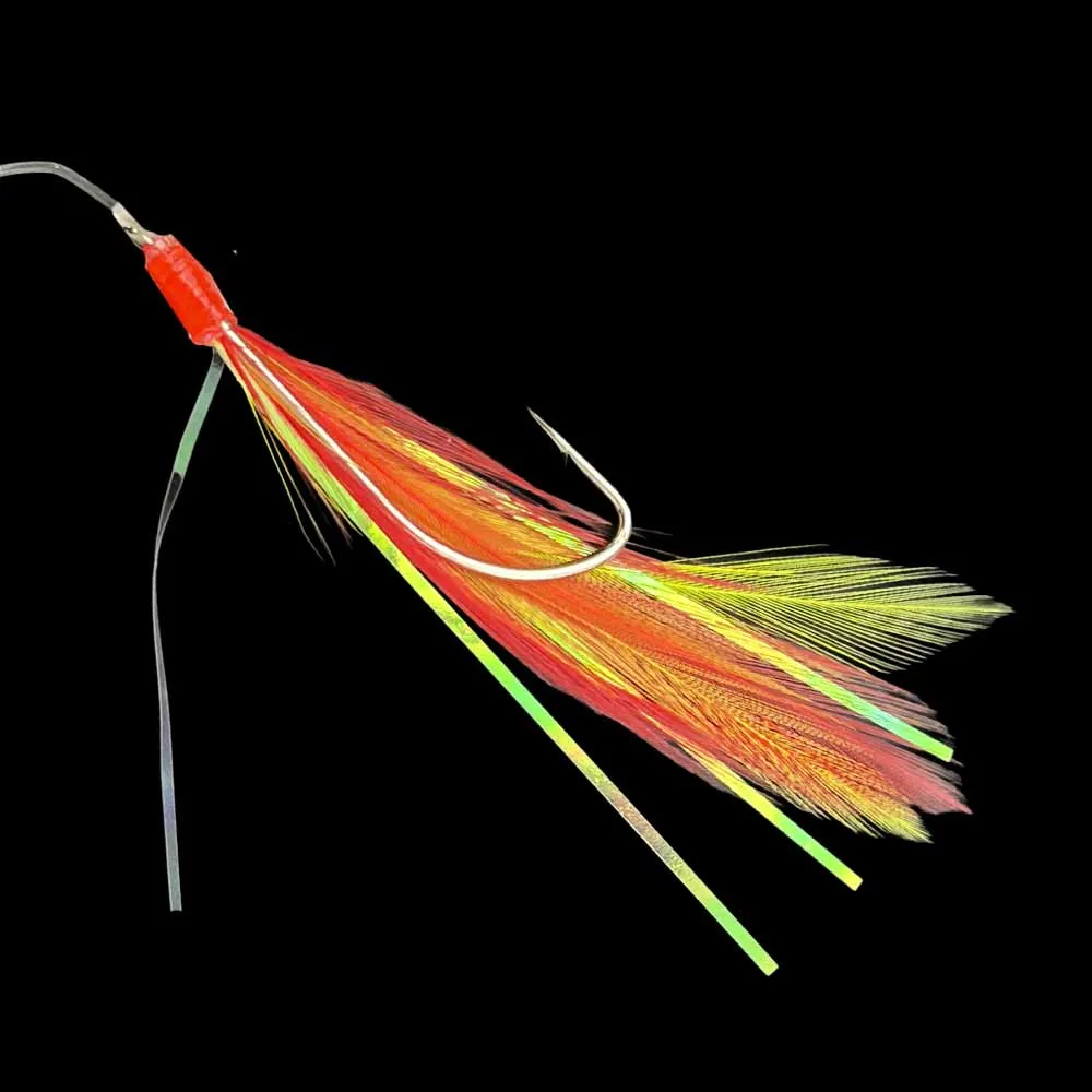 PLUMES DE MER FILAMENTS - 7 HAMEÇONS N° 3/0