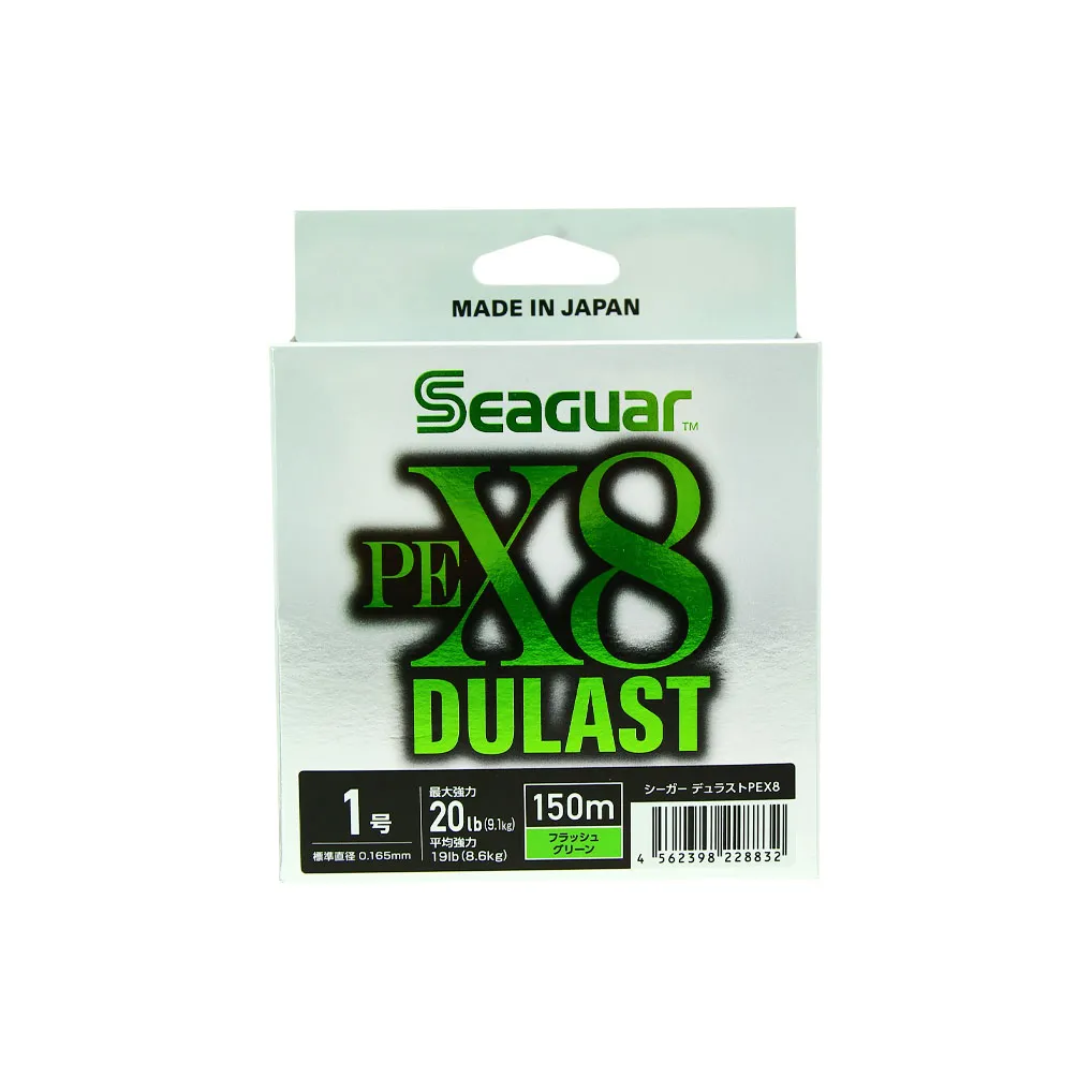 PE X8 DULAST FLUO GREEN - 150 m