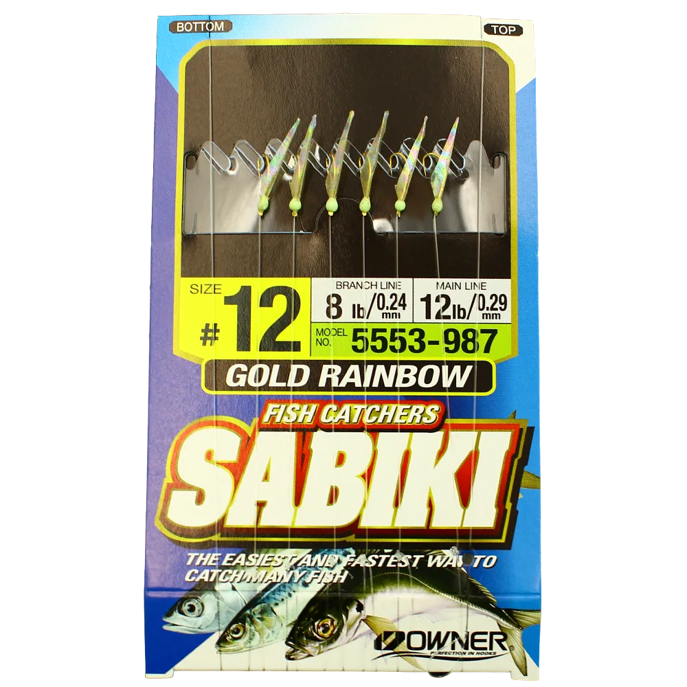 Gold Rainbow Skin - Sabiki Fish Catchers