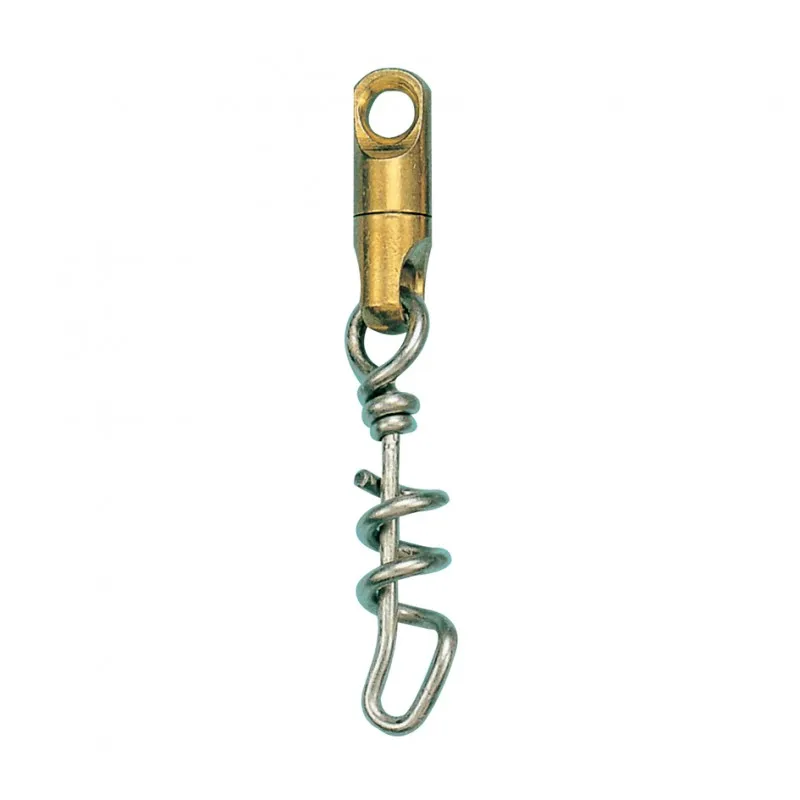 STAINLESS STEEL TORPEDO SWIVEL WITH SNAP - 2-PACK