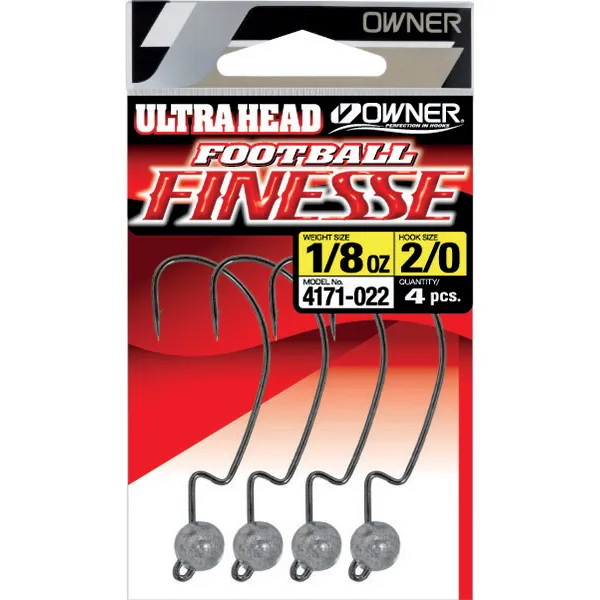 4171 FOOTBALL FINESS JIG HEAD