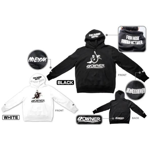 HOODY BE STRONG NOIR