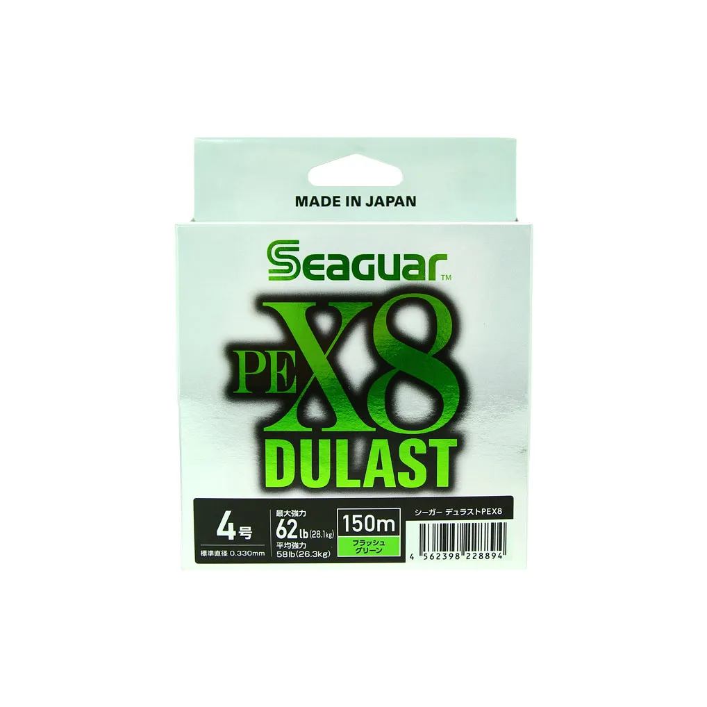 PE X8 DULAST FLUO GREEN - 150 m