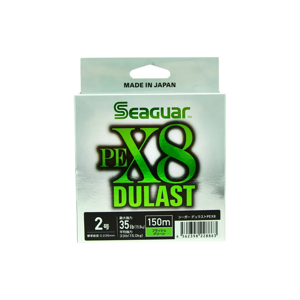 PE X8 DULAST FLUO GREEN - 150 m