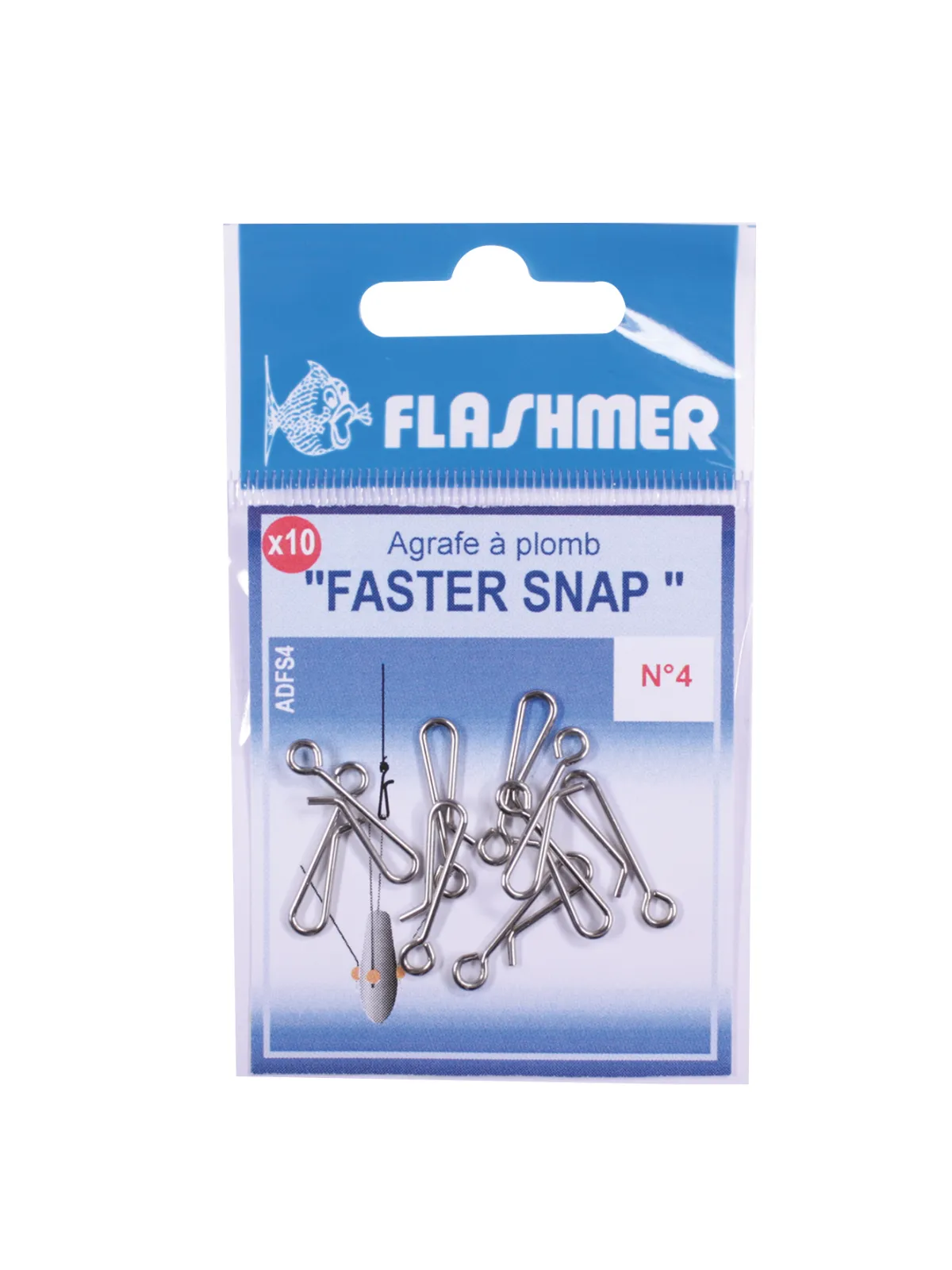 AGRAFE FASTER SNAP - x10