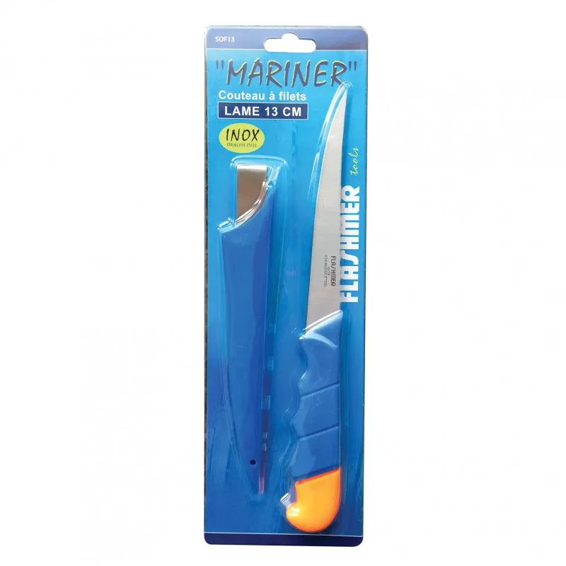 COUTEAU MARINER A FILET INOX