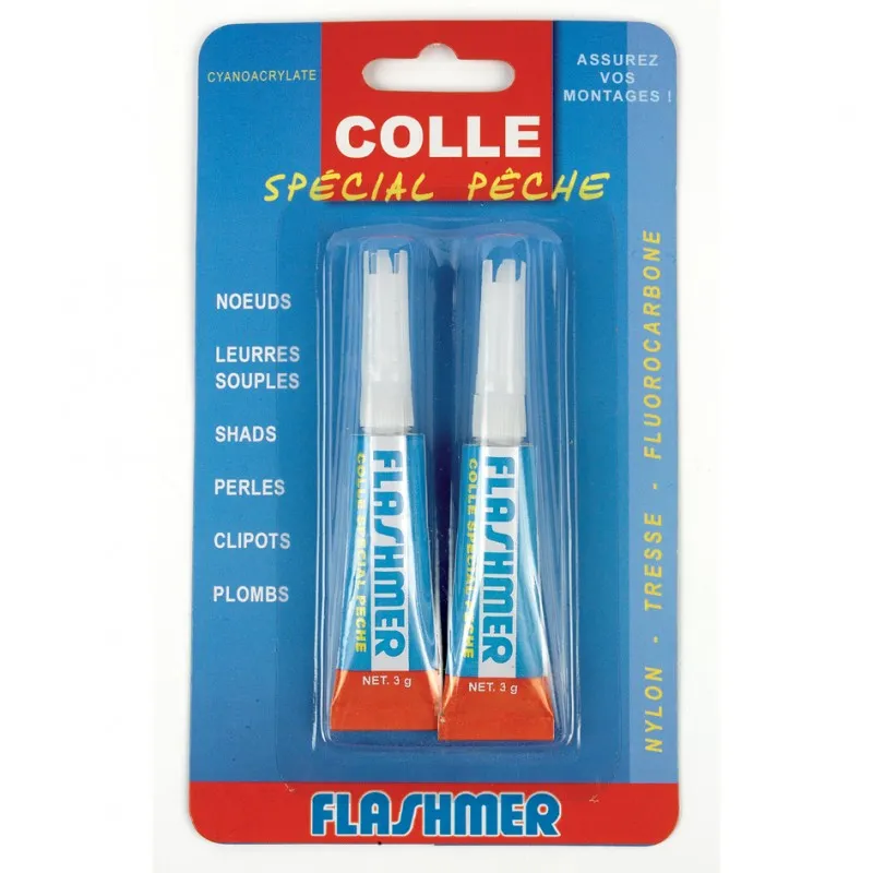 FLASHMER GLUE - 2 TUBES OF 3 ml