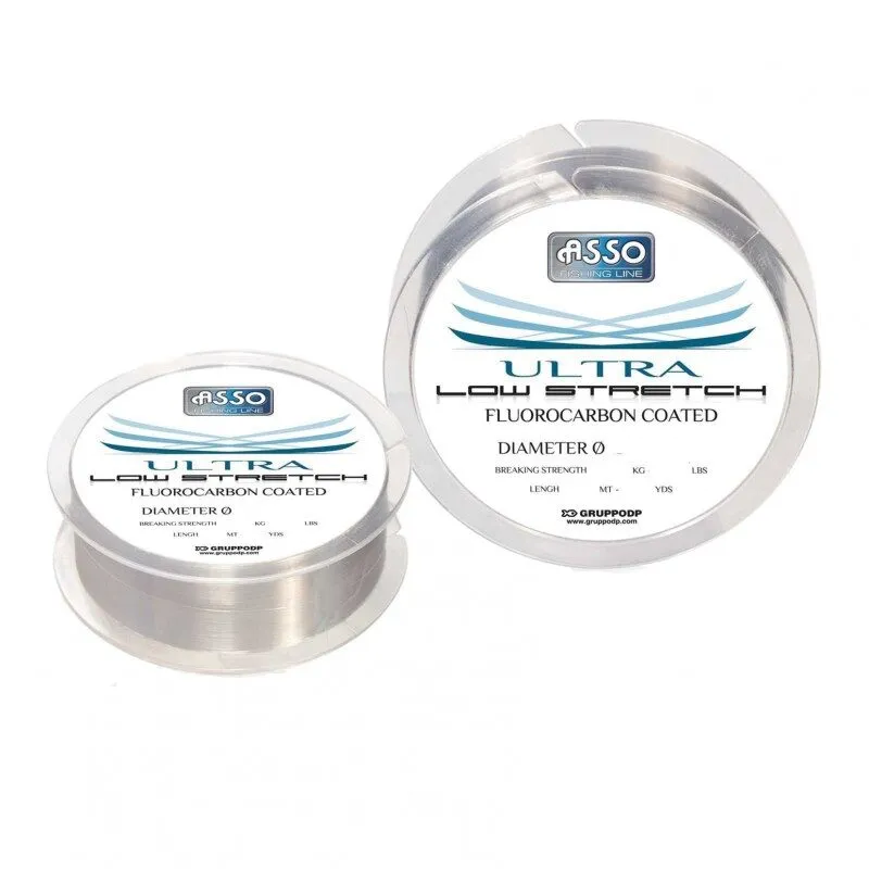 NYLON ULTRA LOW STRETCH - 150 m - GRIS CLAIR
