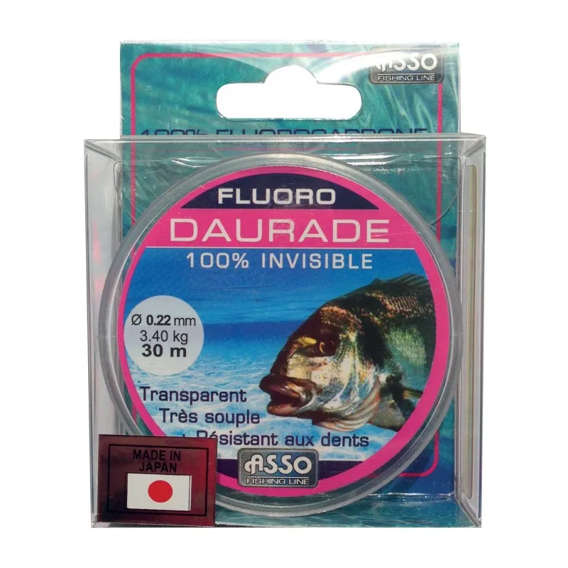 FLUOROCARBONE FLUORO DAURADE - 30 m - NATUREL