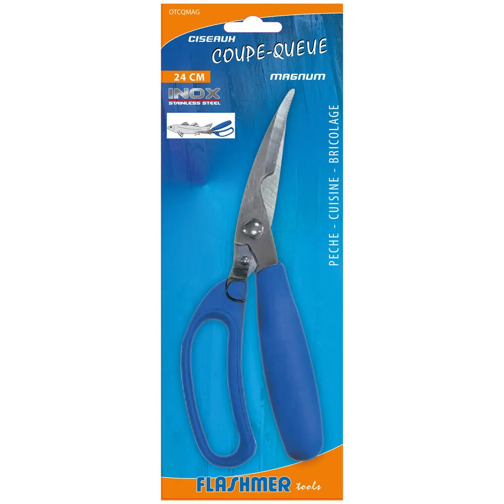 MAGNUM 21 CM STAINLESS STEEL TAIL-TRIMMING SCISSORS