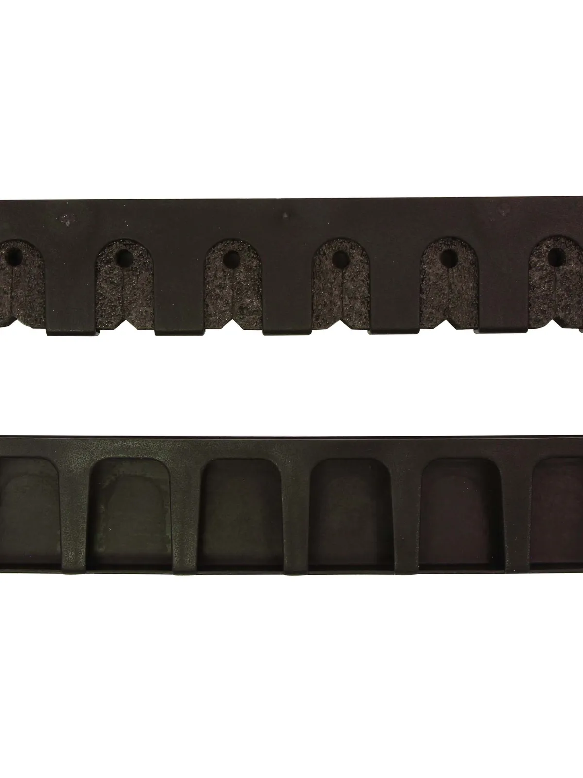 PLASTIC WALL-MOUNTED ROD DISPLAY