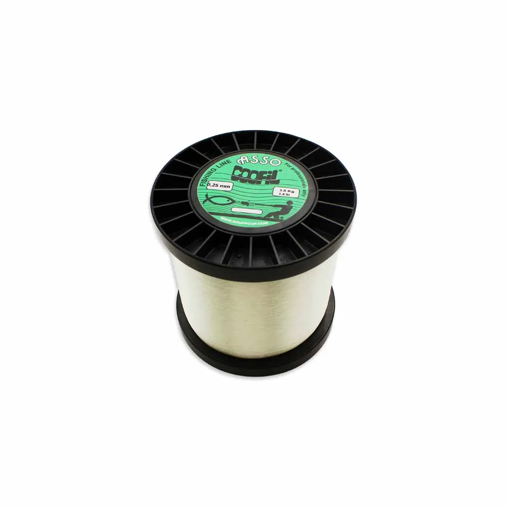 NYLON COOFIL - BOBINE 1 KG - CRISTAL