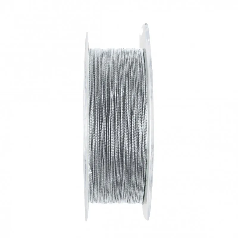 TRESSE SUPER BRAID 8x - 150 m - GRISE