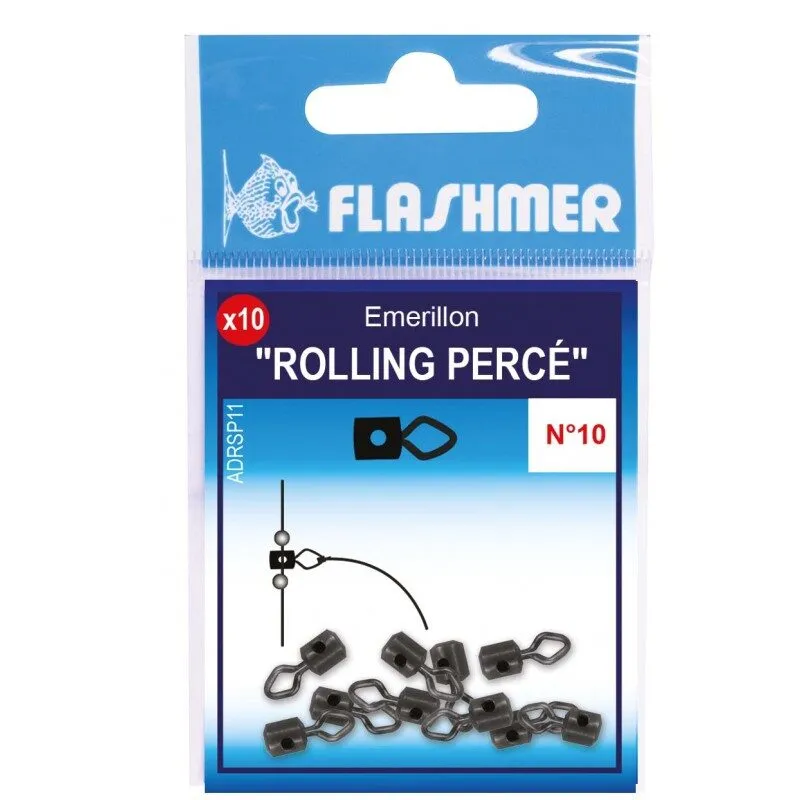 EMERILLON ROLLING PERCÉ - x10