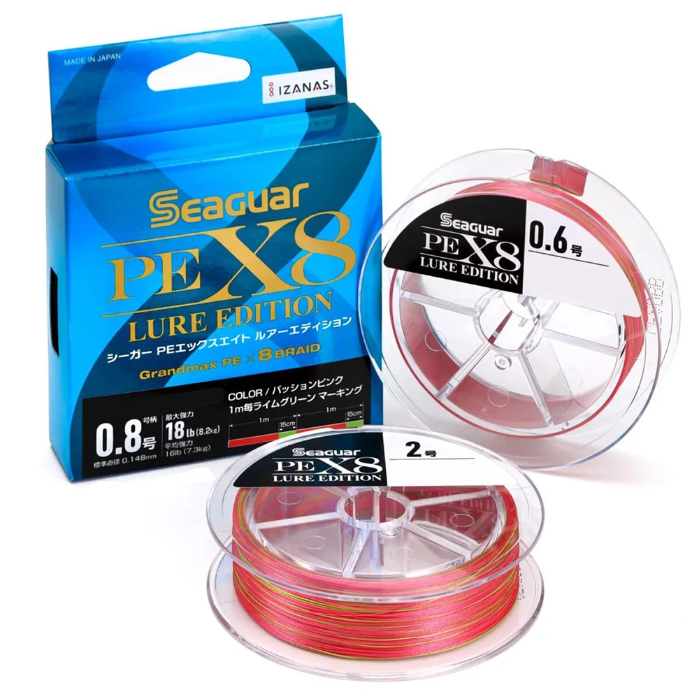 PE X8 LURE PINK EDITION - 150 m