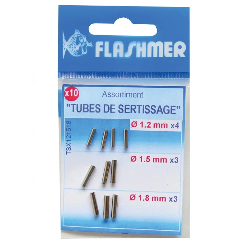 KIT SLEEVES Ø 1,2 - 1,5 - 1,8 mm - x10