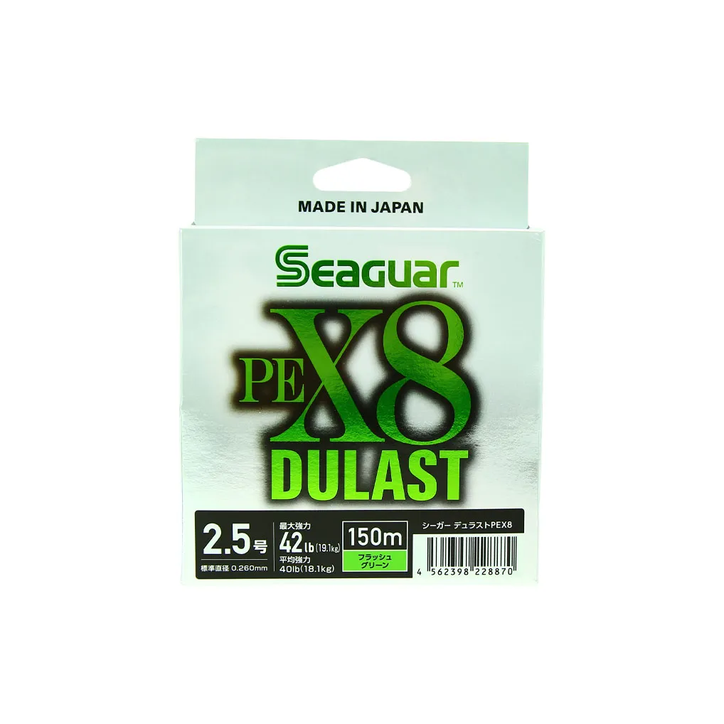 PE X8 DULAST FLUO GREEN - 150 m
