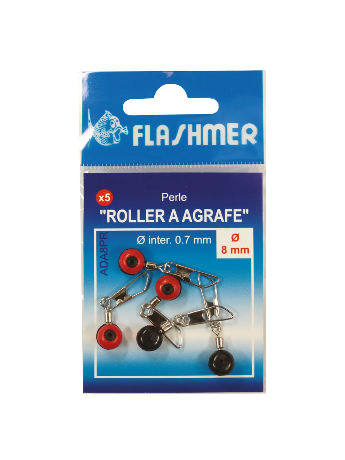 CLIP-ON ROLLER BEADS - 5-pack