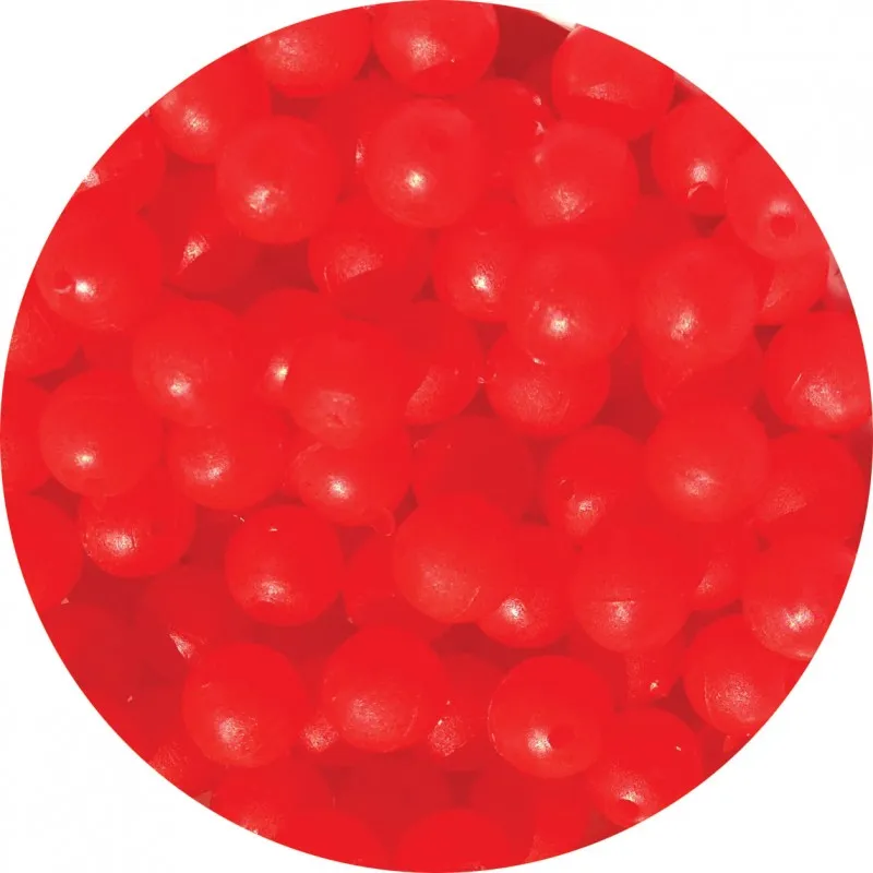 PERLE BALAIS FLUO ROUGE