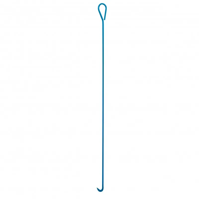 CROCHET A CRABE SIMPLE ACIER BLEU