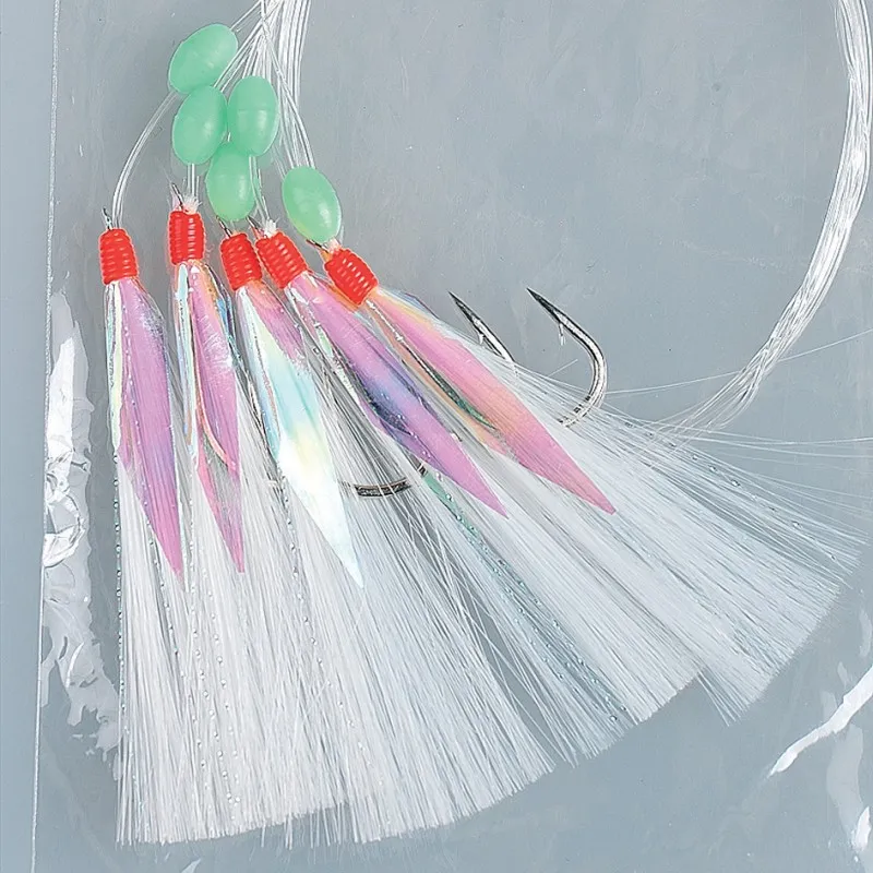 BAS DE LIGNE SYNTIL'BAR - 5 HAMEÇONS