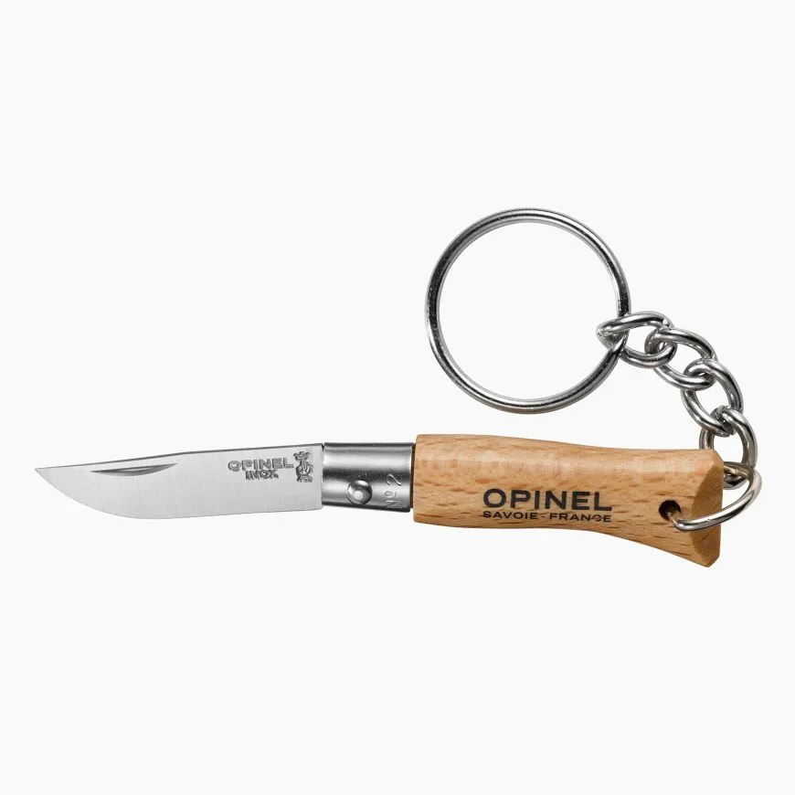 PORTE-CLES FERMANT - INOX