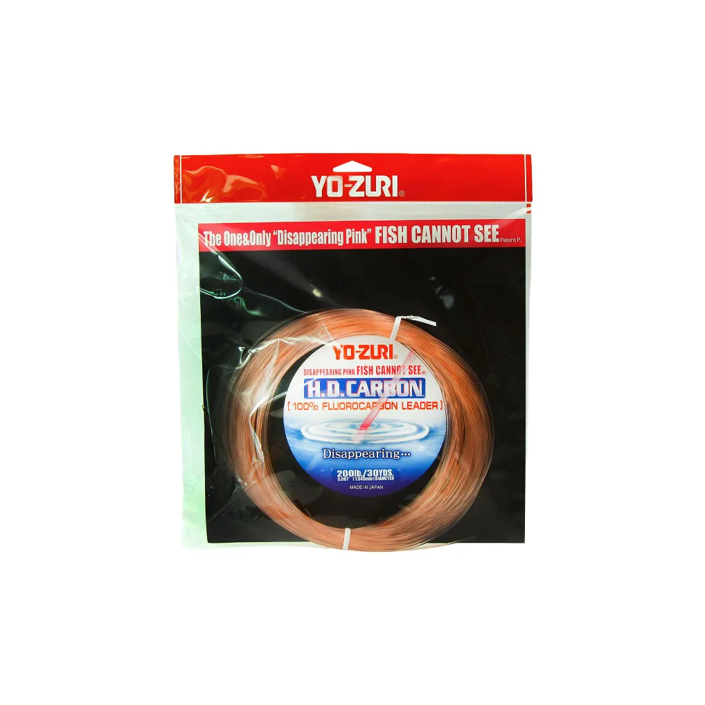 FLUOROCARBONE HD CARBONE - 27 m - ROSE