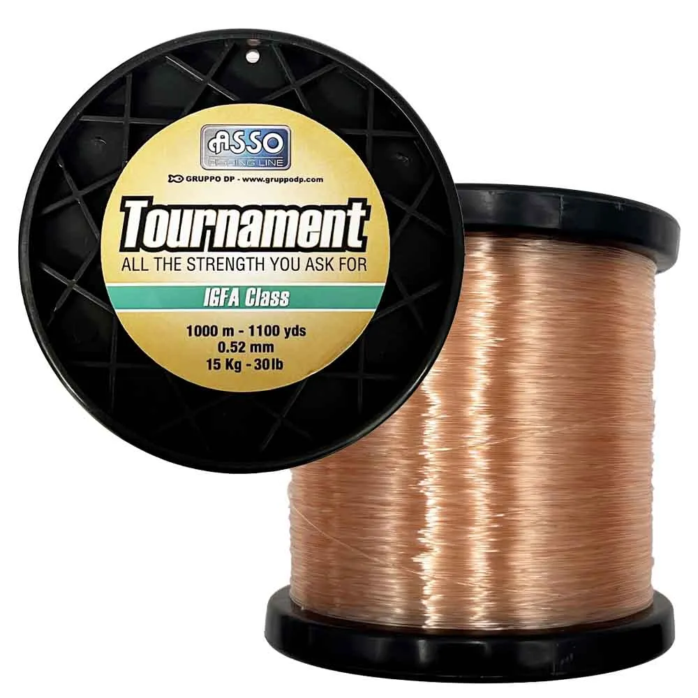 IGFA TOURNAMENT NYLON - 1,000-METER SPOOL - CORAL