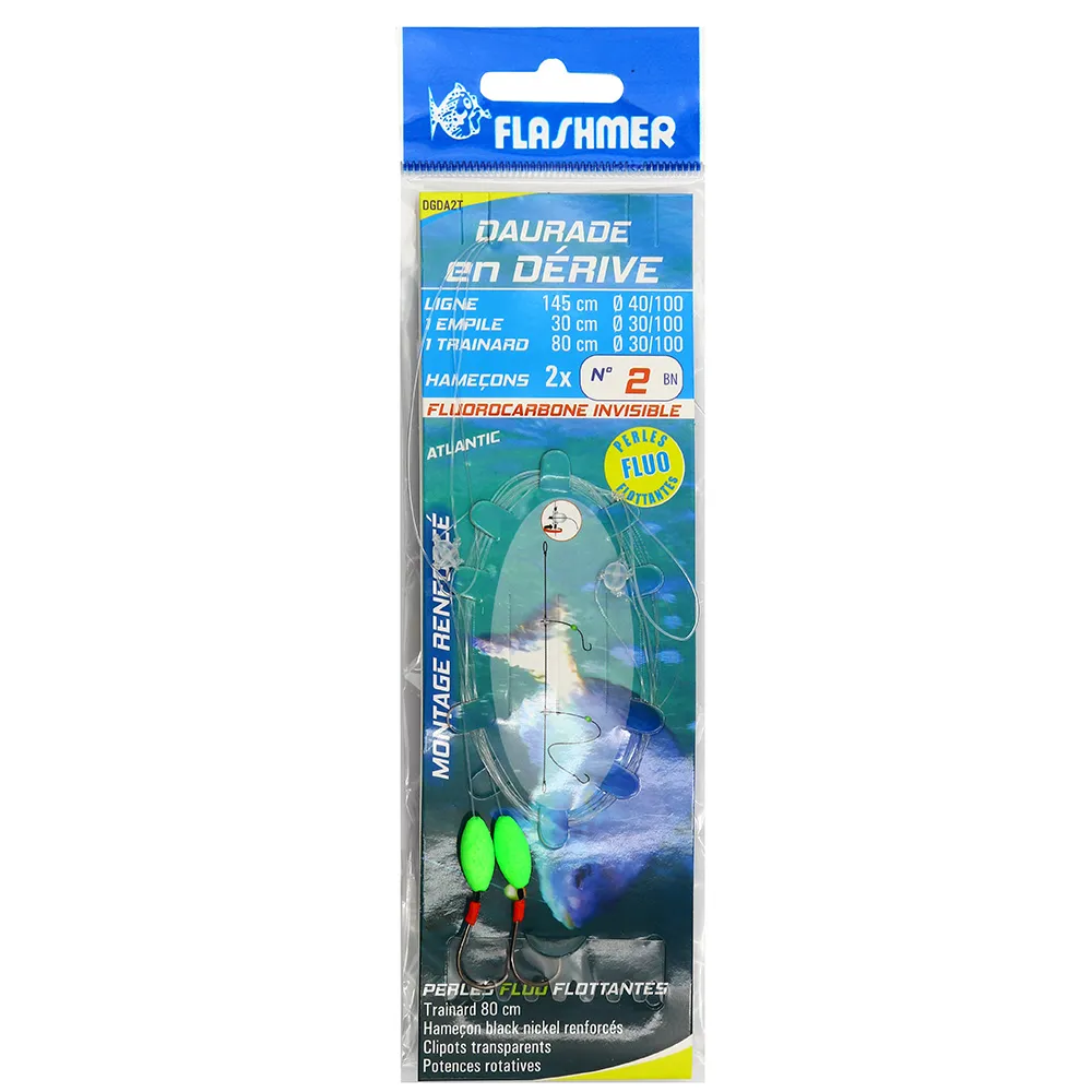 MONTAGE DAURADE EN DÉRIVE