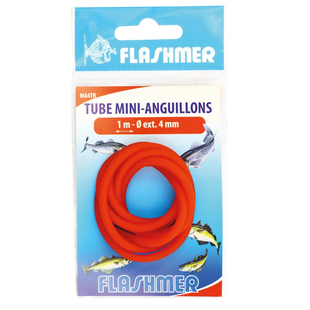 TUBE MINI ANGUILLON - ROUGE - 1 M