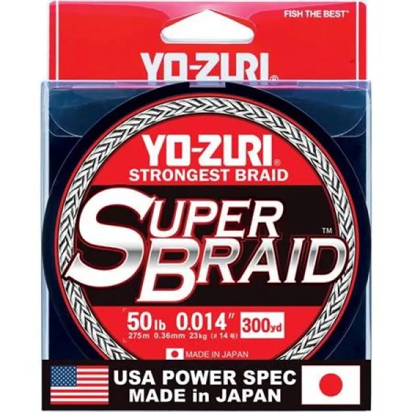 TRESSE SUPER BRAID 8x - 150 m - GRISE