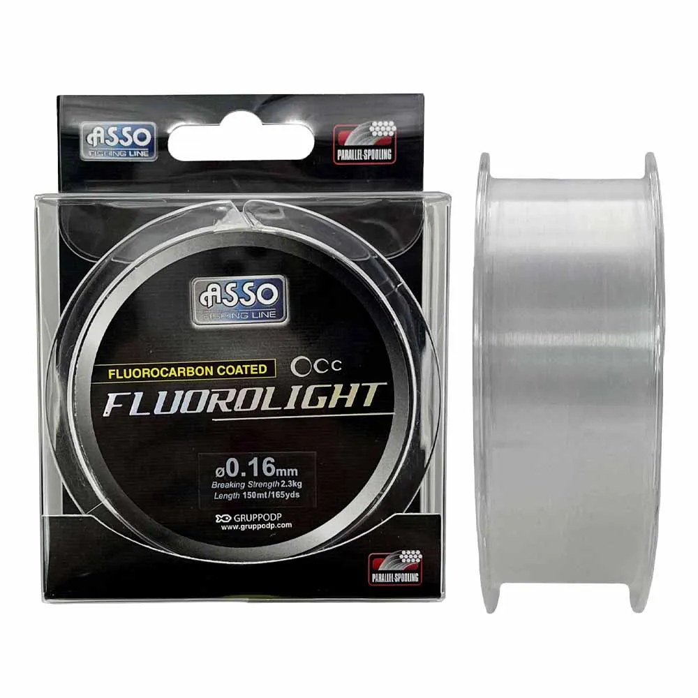 NYLON FLUOROLIGHT - 150 m - BLANC BLEUTÉ