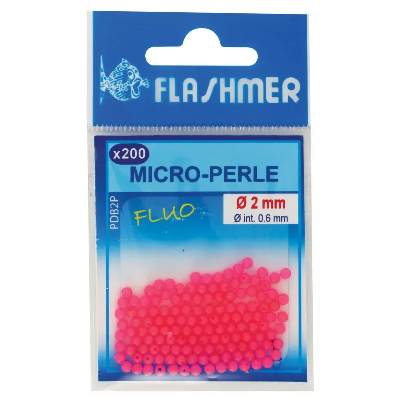 PERLE BALAIS FLUO ROSE