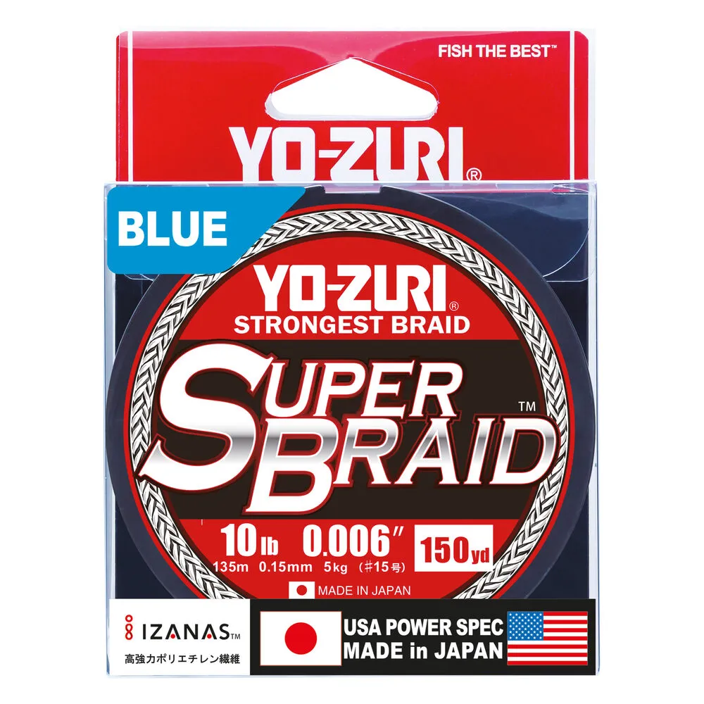 SUPER BRAID BRAID - 137 m - BLUE