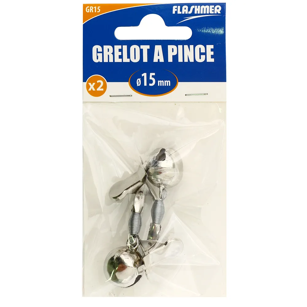GRELOT A PINCE - NICKELÉ