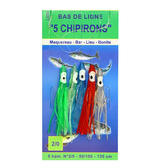 BAS DE LIGNE 5 CHIPIRONS