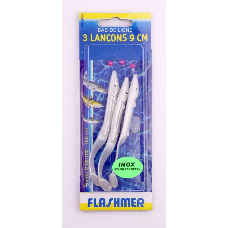 BAS DE LIGNE 3 LANÇONS 9 CM