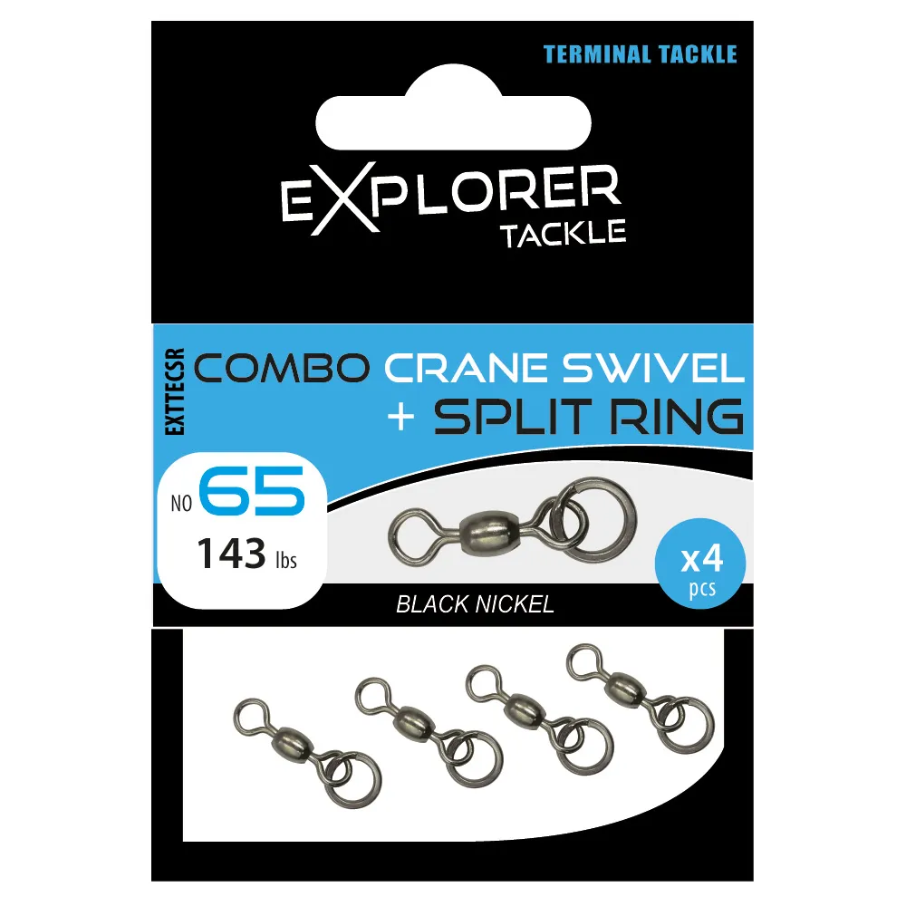 COMBO CRANE SWIVEL + SPLIT RING